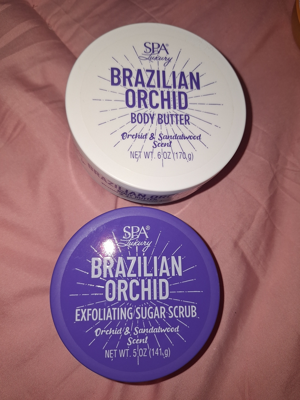 Brazilian Orchid Exfoliating Sugar Scrub - With Matching Body Butter